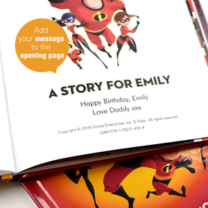 Personalised Disney Incredibles 2 Story Book