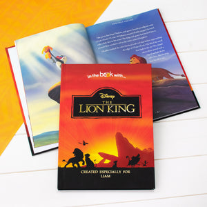 Personalised Lion King Premium Book & Plush Toy