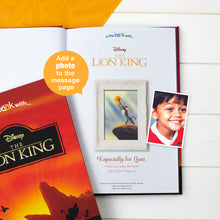 Load image into Gallery viewer, Personalised Lion King Premium Book &amp; Plush Toy