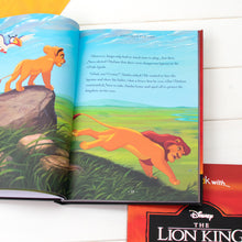 Load image into Gallery viewer, Personalised Lion King Premium Book &amp; Plush Toy
