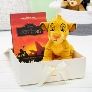 Personalised Lion King Premium Book & Plush Toy