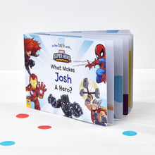 Load image into Gallery viewer, What Makes Me a Hero Marvel Board Book