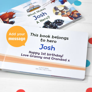 What Makes Me a Hero Marvel Board Book