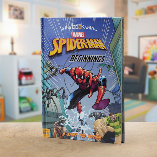 Spider-man Beginnings Personalised Marvel Story Book