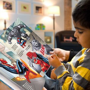 Spider-man Beginnings Personalised Marvel Story Book