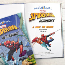 Load image into Gallery viewer, Spider-man Beginnings Personalised Marvel Story Book