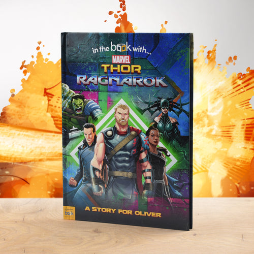 Thor Ragnarok Personalised Marvel Story Book