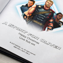 Load image into Gallery viewer, Thor Ragnarok Personalised Marvel Story Book