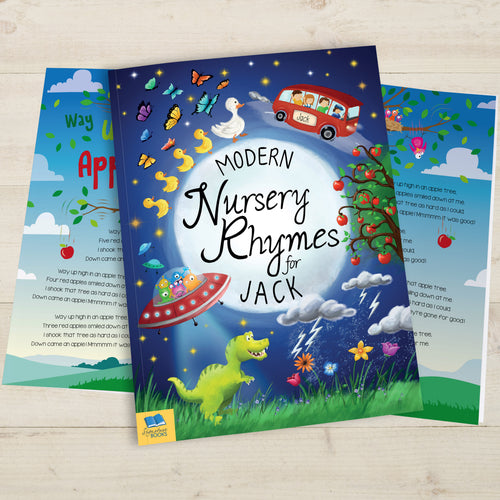 Personalised Modern Nursery Rhymes Book