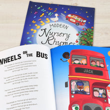 Load image into Gallery viewer, Personalised Modern Nursery Rhymes Book
