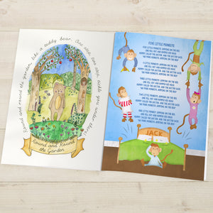 Personalised Modern Nursery Rhymes Book
