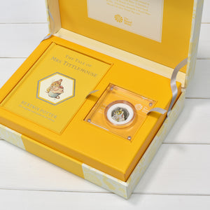 Mrs Tittlemouse Royal Mint Silver Proof Coin & Book Set