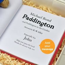 Load image into Gallery viewer, Paddington Personalised Story Book and Plush Toy Giftset