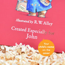 Load image into Gallery viewer, Paddington Personalised Story Book and Plush Toy Giftset
