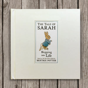Peter Rabbit's Personalised Hopping into Life Book