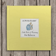 Load image into Gallery viewer, Peter Rabbit&#39;s Personalised Little Book of Harmony
