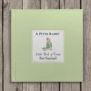 Peter Rabbit's Personalised Little Book of Virtue