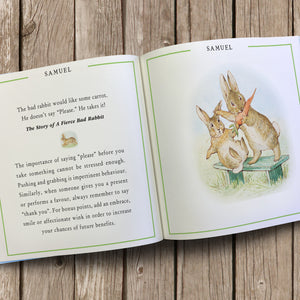 Peter Rabbit's Personalised Little Book of Virtue