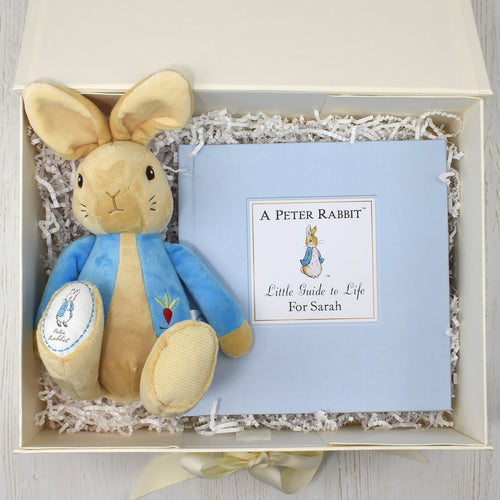 Peter Rabbit Personalised Book and Plush Toy Gift set