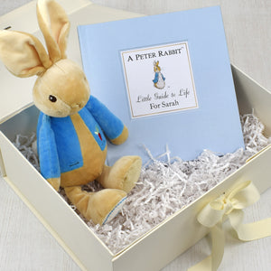 Peter Rabbit Personalised Book and Plush Toy Gift set