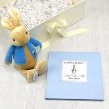 Load image into Gallery viewer, Peter Rabbit Personalised Book and Plush Toy Gift set