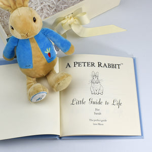 Peter Rabbit Personalised Book and Plush Toy Gift set
