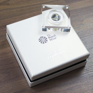 Silver Proof Peter Rabbit 50p in a deluxe personalised gift box