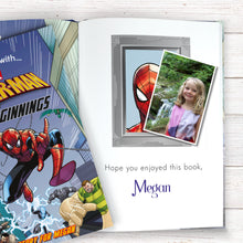 Load image into Gallery viewer, Spider-man Beginnings Personalised Marvel Story Book