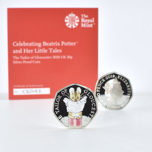 Tailor of Gloucester Royal Mint Silver Proof Coin & Book Set