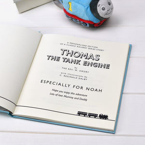 Thomas the Tank Engine Personalised Book and Plush Toy Giftset
