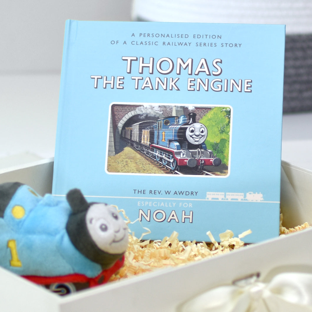Thomas the Tank Engine Personalised Book and Plush Toy Giftset
