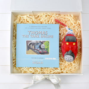 Thomas the Tank Engine Personalised Book and Plush Toy Giftset