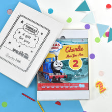 Load image into Gallery viewer, Thomas the Tank Engine Birthday Book
