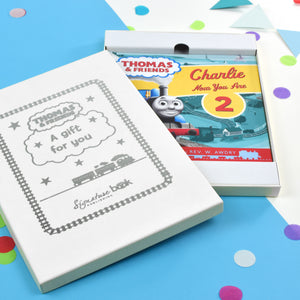 Thomas the Tank Engine Birthday Book