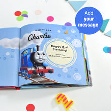 Load image into Gallery viewer, Thomas the Tank Engine Birthday Book