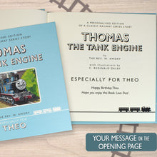Load image into Gallery viewer, Personalised Thomas the Tank Engine First Edition Book
