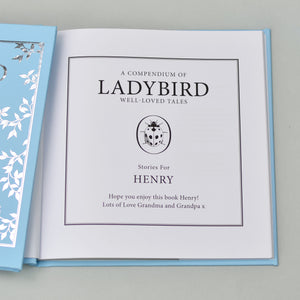Personalised Ladybird Storybook Compendium - Blue