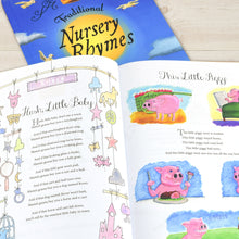 Load image into Gallery viewer, Personalised Traditional Nursery Rhymes Book