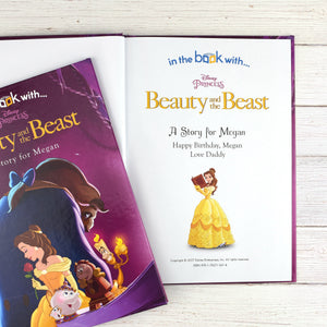 Personalised Disney Beauty & the Beast Story Book