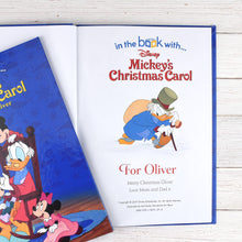 Load image into Gallery viewer, Personalised Disney Mickey&#39;s Christmas Carol Story Book