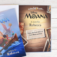 Load image into Gallery viewer, Personalised Disney Moana Story Book