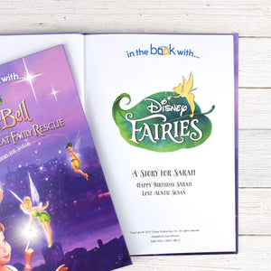 Personalised Disney Fairies Story Book