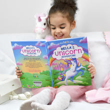 Load image into Gallery viewer, Unicorn Story Personalised Book and Plush Toy Giftset